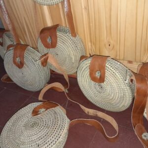 👜✨ CARTERA ARTESANAL EN PALMA CARANDAY – PUNTO FINO