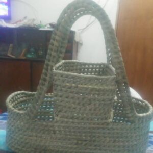 🧉✨ CANASTA PORTA SET MATERO CON TAPA – PALMA CARANDAY ARTESANAL